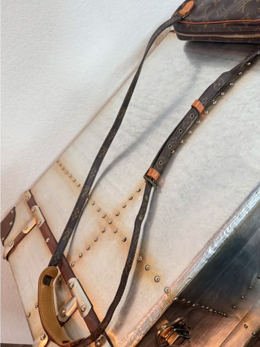 Vintage Louis Vuitton Marley Bandouliere Monogram Crossbody Bag - Picture 7 of 12